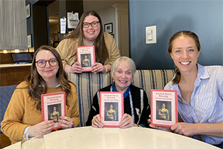 L–R: Anna Merz, Celeste Seifert, Beverly Taylor, and Katherine Stein.
