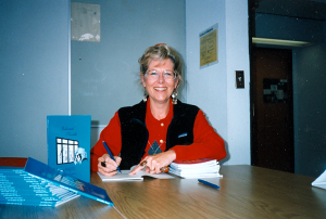 Student editor Bonnie Heron